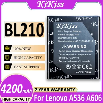 BL210 Lenovo A536 A606 S820 S820E A750E A770E A656 A766 A658T S650 Cep Telefonu Pil 4200mAh + Takip Numarası
