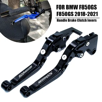 BMW için F850GS F750GS F 850 GS 2018-2021 Motosiklet Aksesuarları CNC Ayarlanabilir Katlanır Uzatılabilir gidon fren debriyaj Kolları