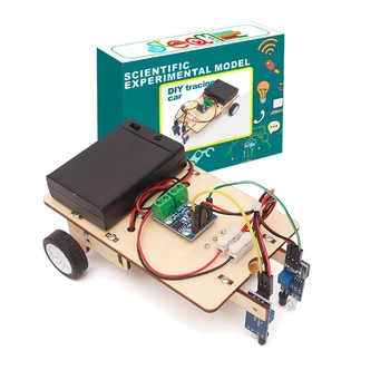 Buhar Bilim Deney Ve Eğitim Keşfetmek Trick Çocuklar Elektrikli Akıllı İzleme Araba Çocuk öğretici oyuncaklar Çocuklar İçin