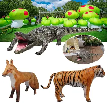 Büyük Şişme Balonlar Dev Timsah Tilki Hayvan Balonlar Hediye Orman Hayvanları Simülasyon Hayvan Düğün Sahne