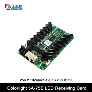 Colorlight 5A-75E Alma Kartı LED Ekran Tam Renkli Denetleyici S2 gönderme kartı 16 x HUB75E bağlantı noktası