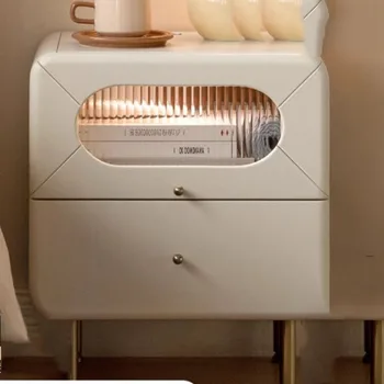 Depolama ışık komidin ücretsiz kargo kolları endüstriyel çok fonksiyonlu komidin güzel Minimalist Nachttisch ev mobilyaları