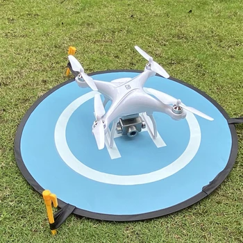 DJI için 1 adet Drone Quadcopters aksesuarları evrensel 55cm katlanabilir iniş pedleri