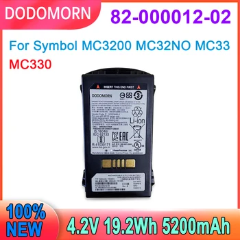 DODOMORN 82-000012-02 Için Yüksek Kaliteli Pil Sembol MC33 MC330 MC3200 MC32N0 4.2 V 19.2 Wh 5200 mAh Ücretsiz Kargo 2 Yıl Garanti