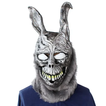 Donnie Darko Frank Tavşan Maskesi Film Sahne Cadılar Bayramı Korku Parti Cosplay Kostüm Aksesuarları