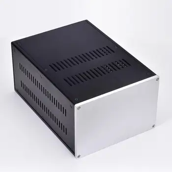 DYT NO. 5 tam alüminyum şasi hıfı DIY güç kaynağı kutusu Mini AMP Durumda PSU Muhafaza