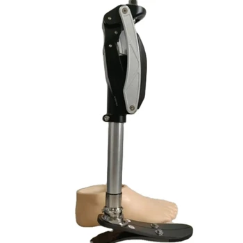 dört bar pnömatik diz eklemi cihazı ile protez bacak ortez bacak