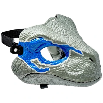 Ejderha Dinozor Çene Maskesi Açık Ağız Lateks Korku Dinozor Şapka Dino Maskesi Cadılar Bayramı Partisi Cosplay Sahne Korkmuş Maske