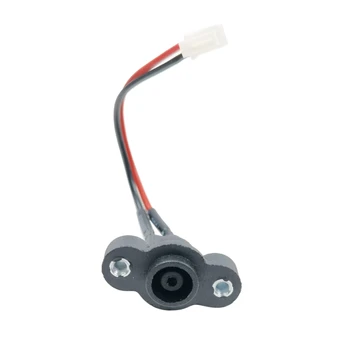 Elektrikli Scooter Güç Şarj Kablosu Kablosu Scooter şarj portu için Xiaomi Ninebot ES1 ES2 ES3 ES4