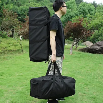 Erkek Çok Fonksiyonlu Büyük Seyahat saklama çantası Tuval silindir seyahat çantası Yüksek Kaliteli Seyahat El Bagaj Çantası Gövde Taşıma Çantası