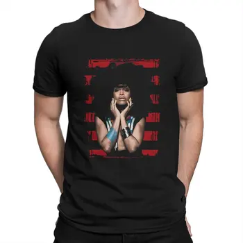 Erykah Badus Amerikan Şarkıcı Adam TShirt Kırmızı Çizgili Ayırt Edici T Shirt Grafik Streetwear Yeni Trend
