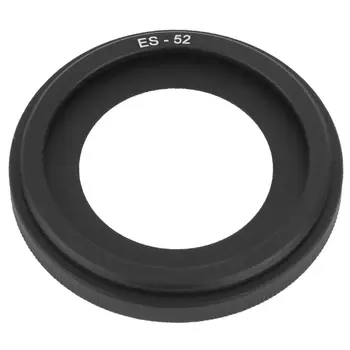 ES52 ES - 52 Metal kamera Lens Hood kapak için Canon EF 40mm f / 2.8 STM EF-S 24mm f / 2.8 STM