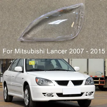 Far Şeffaf Abajur Kabuk Farlar Abajur başkanı işık lambası kapağı Mitsubishi Lancer 2006 İçin 2007 2008 2009 -2015