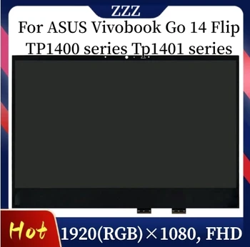 FHD ASUS Vivobook Go 14 Flip TP1401K TP1400 TP1400KA TP1400K dizüstü bilgisayar paneli Matrix 140 