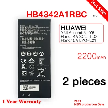 HB4342A1RBC Yedek Telefon Pil İçin Huawei y5II Y5 II 2 Ascend 5 + Y6 onur 4A SCL-TL00 onur 5A LYO-L21 2200mAh Batteria