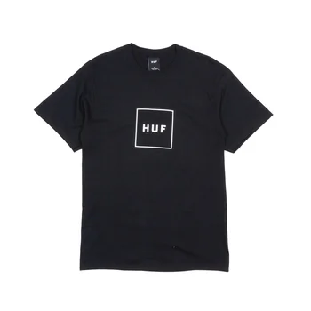 Huf Box Logolu Tişört-Siyah