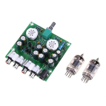 Hıfı tüp amplifikatör Kiti Stereo Elektronik Tüp Preamplifikatör Kurulu Amplifikatör Modülü Safra Amp Etkisi Bitmiş