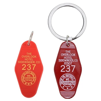 Hızlı Erişim Hassas Keyfob Otel Odası 237 Anahtar Etiketi Hediye Erkekler Kadınlar için Otel Motel Keycha