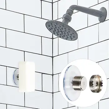 Hızlı Kuruyan Sabunluk Hızlı Kuruyan Manyetik Sabunluk Vantuz Tasarımı ile Duvara Monte Banyo Depolama Rafı