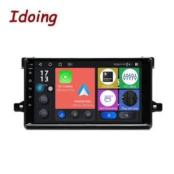 Idoing Android Araba Radyo Multimedya Video Oynatıcı Toyota Prius İçin XW50 2015-2020 Kafa Ünitesi Navigasyon Stereo GPS Video Yok 2din