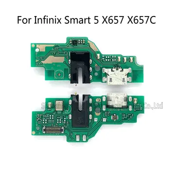 Infinix Akıllı 5X657 X657C Şarj Portu Dock Şarj Kurulu Kulaklık Ses Jakı Mikrofon Flex Kablo IC Hızlı Şarj