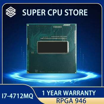 Intel Core i7-4712MQ i7 4712MQ SR1PS CPU İşlemci 6M 37W Soket G3 2.3 GHz Dört Çekirdekli Sekiz İplik / rPGA946B