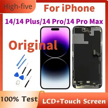 Iphone 14 İçin orijinal LCD Ekran 14 Pro A2890 LCD 14 Artı A2886 14Pro Max LCD Ekran Dokunmatik Ekran Digitizer Yedek Parçalar