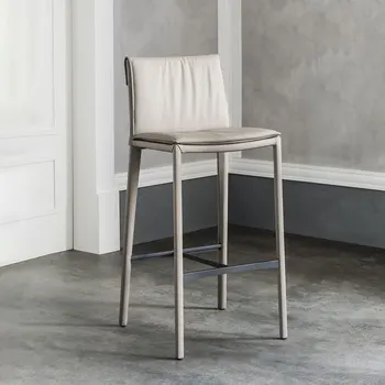 Iskandinav Tasarımcı Bar Sandalyeleri Mutfak Otel Düğün Lüks Bar Sandalyeleri Modern Accent Ev Cadeira Decorativa Bar Mobilyaları RR50BC