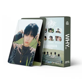 İlk Albüm KİM! Serisi Kart Kore Erkek Grubu BOYNEXTDOOR Küçük Kart 55 Lomo Kartları Fan Koleksiyonu Hediye Kartpostal Fotoğraf Kartı KPOP