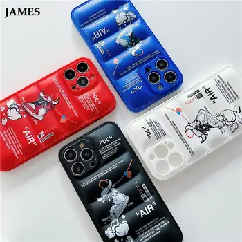JAMES Aşağı Ceketler SNEAKERS Telefon Kılıfı için iphone 11 12 13 14 15 Pro Max 13PRO 7 8 Artı iphone11 X XS XR Tampon İPHONE13 Kapak