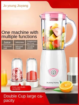 Jıuyang Sıkacağı Küçük Taşınabilir Karıştırma ve Pişirme Makinesi Meyve Elektrikli Kızartma meyve suyu makinesi 220 V
