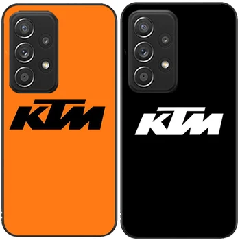 K-KTM Telefon Kılıfı için Samsung Galaxy A13 A52 A53 A73 A32 A51 A22 A12 A20e A50 A21 A72 A70 S 4G 5G Lüks yumuşak Telefon Kapağı