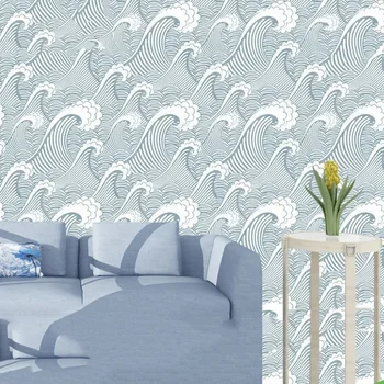 Kabuğu ve Sopa Duvar Kağıdı Vinil Kendinden Yapışkanlı Çıkarılabilir Dekoratif yapışkan kağıt Yatak Odası Dolapları için Raf çekmece astarı