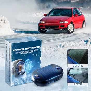 Kar küreme Antifriz Araba Elektromanyetik Moleküler Cam Mikrodalga Buz Çözücü Anti-buz Enstrüman Araba Aksesuarları