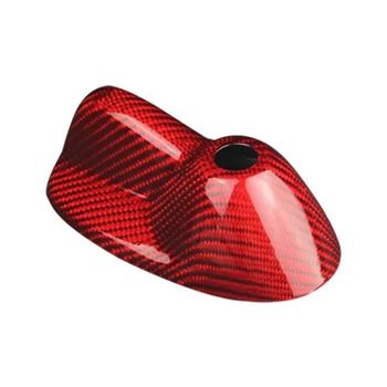 Karbon Fiber Araba Çatı Köpekbalığı Yüzgeci Anten Çıkartması Antenler Dekorasyon Kapak Mini Cooper Clubman İçin R55 R56