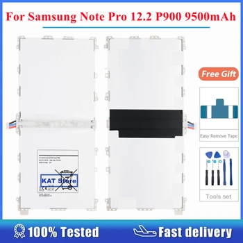 KAT Samsung Not Pro 12.2 İçin P900 P901 9500mAh Pil T9500K T9500E T9500U Yedek Yedek parça