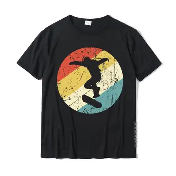 Kaykay Hediye-Vintage Retro Kaykaycı Pamuk Tişörtleri Erkekler İçin Rahat T Shirt Yeni Gelen Rahat