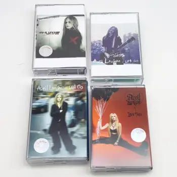 Klasik Avril Ramona Lavigne Müzik Manyetik Bant Gidelim Aşk Sux Albümü Kasetleri Cosplay Walkman Araba Kaydedici Film Müzikleri Kutusu