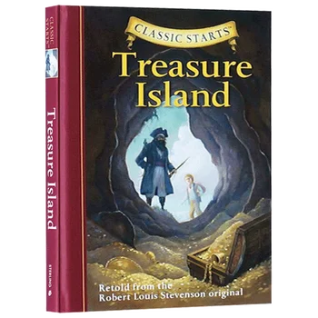 Klasik Başlar Treasure Island, 9 10 11 12 yaş çocuk kitapları İngilizce kitaplar, Macera romanları 9781402713187