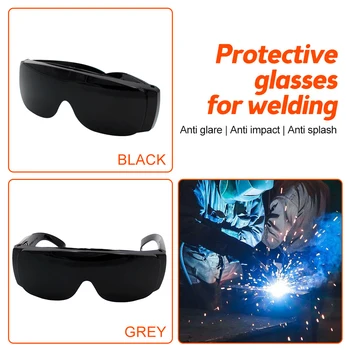 Koruyucu Güvenlik gözlükleri göz koruması kür ışık UV toz geçirmez sıçrama geçirmez gözlük Bisiklet sıçrama gözlüğü