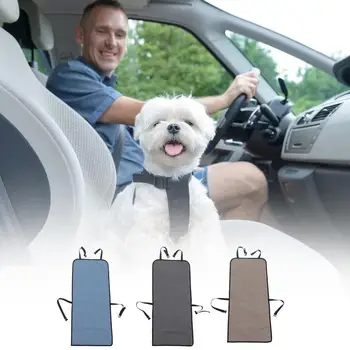 Köpek Araba klozet kapağı Oxford Kumaş köpek koltuğu klozet kapağı Ön Koltuk İçin Dayanıklı Çizilmeye Dayanıklı evcil hayvan koltuğu koruyucu Arabalar Kamyonlar İçin