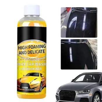 Köpük Araba Yıkama Şampuanı 3.2 oz Köpük Araba Parlatma Sıvısı Yüksek Konsantrasyonlu Güvenli Ve Nötr Formül Araba Şampuanı Oto Lastiği İçin