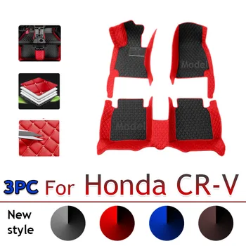 LHD Araba Paspaslar Honda CR-V CRV 2016 2015 2014 2013 2012 Oto Aksesuarları Halı Özel Styling Parçaları Koruyucu Kapakları