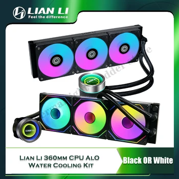LİAN Lİ GALAHAD II TRİNİTY RGB / SL-INF 360 CPU Su Soğutucu 1700 AM4 AM5 Sıvı Soğutma Tek Fan SL-Infinity Ayna L Bağlantı 3