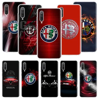Lüks Alfa Romeo Telefon kılıfı Xiaomi Redmi İçin Not 10 9 8 11 12 Pro 11T 11S 11E 10S 9S 9T 8T 8A 7 6 5 Artı Sanat Desen Kapak
