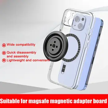 Manyetik 360 ° Yatay Ve Dikey Ekran İçin Herhangi Bir Zamanda Ayarlanabilir Magsafe cep telefonu standı manyetik stand Mot O5U6