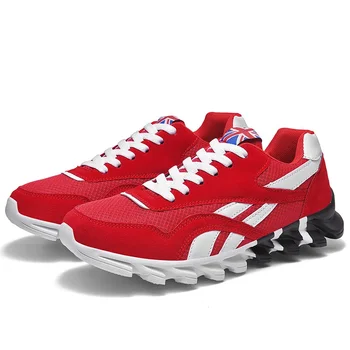 Marka Unisex Bıçak Ayakkabı Erkekler Konfor Ultra Hafif Spor koşu ayakkabıları Erkekler için Nefes Kadın koşu ayakkabıları 35-48