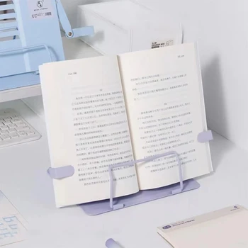 Metal Kitap Standı Ayarlanabilir Yemek Kitabı Belge Okuma Standı Dinlenme Katlanabilir Masa Kitap Tutucu Ağır Kitap Ekran Standı