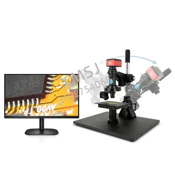 Mikroskop Gerçek 4 K 3840x2160 P HD görüntü HD endüstriyel kamera dijital 3D ölçüm mikroskop