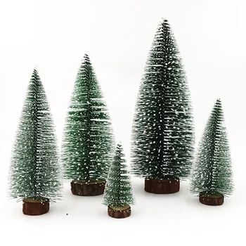 Mini Noel Ağaçları Masa Üstü Süslemeleri